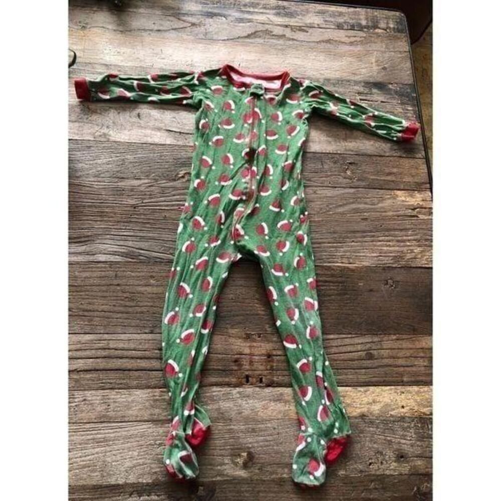 Boy Santa Hat Sleeper 3T